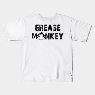 Garage - Grease Monkey Kids T-Shirt